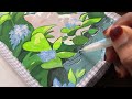 A Cute Cat in the Rain Painting With Jelly Gouache / Starting A New Sketchbook / Cozy Art Video