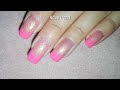 Girly Sparkly Pink French Manicure- Easy Nail Art Tutorial for Beginners | Rose Pearl