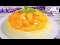 Do you have a CAN OF PEACHES and SOUR CREAM? Make this wonderful dessert! Jelly mousse cake!