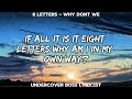 Lyrics Video // 8 Letters - Why Don't We