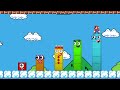 Mario R.I.P All Numberblocks mix level up (ALL EPISODES) | Game Animation COLLECTION