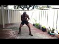 Savage boxing workout for better fighting footwork