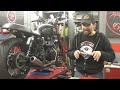 Delboy's Garage, Motorcycle Chain and Sprocket Change.