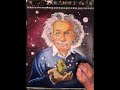 Einstein painting by zero the painter