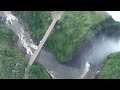 Victoria Falls (Helicopter Aerial View) - Zambia / Zimbabwe Africa