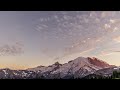 Mt. Rainier Peaceful Clouds | 4K Timelapse