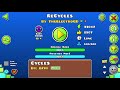 ReCycles by TheElectroGD 100% (Easy Demon) - Geometry Dash