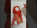 Making of Lion King  drawing and  it was hard