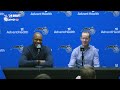 Jamahl Mosley & Jeff Weltman Draft Media Availability presented by Wendy's