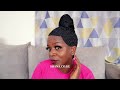 #shorts Braided wig with a bun and ponytail .Beginner Friendly -No Frontal Wig Install+Wig Review