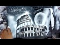 spray paint art in Rome 2016