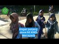 Siswa MI NWDI Mercapa terbanyak se Lombok Barat mandi di Kolam Manggong Bt.Kumbung Lingsar