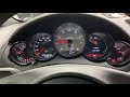 2012 Porsche Cayenne S cold start interior