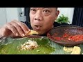 MUKBANG MASAKAN PADANG PARE KIKIL SAPI ‼️