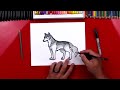 How To Draw A Realistic Wolf
