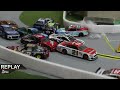 The BEST NASCAR Stop-Motion Crashes [Miscraft Cup Series]