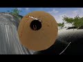 360° Ride Barrel ROLLER COASTER and Escape TSUNAMI FLOOD with Girlfriend VR 360 Video 4K Ultra HD
