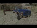 Farming Simulator 22 looking at some trucks for a trade on a mack
