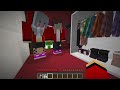 Mikey Family Built a House inside JJ’s BED in Minecraft (Maizen)