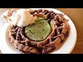 SHREK Ice Cream Waffles | Universal Studios Singapore Snack