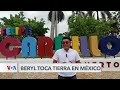 Beryl toca tierra en México