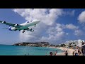 Air France/Joon a340 Landing at St Maarten