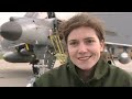 The first two female fighter pilots