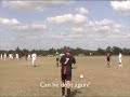 Amazing soccer goal from 65 yards