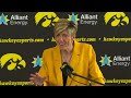 'Thank you for believing in me': Watch Jan Jensen's full introductory news conference as new Iowa...