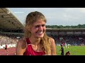 DM Erfurt 2017 - 1500m Frauen (Konstanze Klosterhalfen 3:59.58)