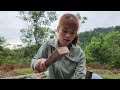 The Journey of a Little Girl Starting to Build a New House with Bamboo Fuel|Dinh Ai