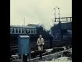 King George V and various diesels at Chester late 1970s