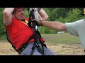 First Zipper On Adrena-Line | Gravity New River Gorge Zip Lines | West Virginia Adventure Vacations