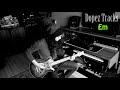 Thrash Metal Backing Track in Em