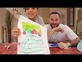 3 Marker Challenge Best Moments | Johny Johny, Christmas, JoJo Siwa | FamousTubeKIDS