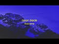 MoonDeity - NEON BLADE (Lyrics)