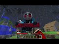 JJ and Mikey ESCAPE From Horror THOMAS - in Minecraft Challenge (Maizen Mizen Mazien)