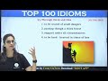 Top 100 Idioms |  Learn By Trick | Most Important MCQs for SSC | By-Anmol Mam | Crazy Gk Trick