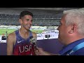 Utah's Grant Fisher talked with KSL TV after a bronze in the Olympic 10,000 meters