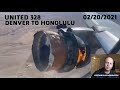 ENGINE ON FIRE, UNITED AIRLINES 02/20/2021