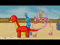 Cartoon Cat, DeadPool vs MommyLongLegs, PJ-PUG, boogie-bot, Bron | POPPY PLAYTIME animation