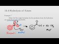 13. Carboxylic Acids and Esters Pt. 4 - Reactions of Esters (CHEM 1407)