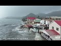 Hurricane Beryl Drone video from Carriacou, Grenada after category 4 slams island