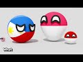 COUNTRIES SCALED BY... #10 | Countryballs Compilation