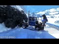 Icy Road Slippery Slope - BeamNG drive