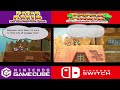 Paper Mario TTYD GC Vs Switch Comparison - Mario Kissed by all Female Partners
