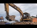 Excavator Loading Rocks On Trucks - Sotiriadis/Labrianidis Quarry Works