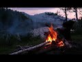 Listen to silence. Fire. Relaxing Nature Sounds For Sleeping and Relaxing