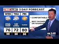 First Alert Tuesday evening FOX 12 weather forecast (6/25)