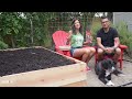 How to Make DIY Inexpensive Raised Bed Soil  & How to Fill it Quick & Cheap / Raised Bed Garden #6